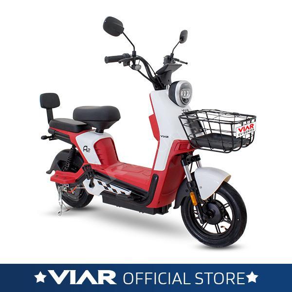 VIAR SEPEDA LISTRIK A2 - MERAH PUTIIH