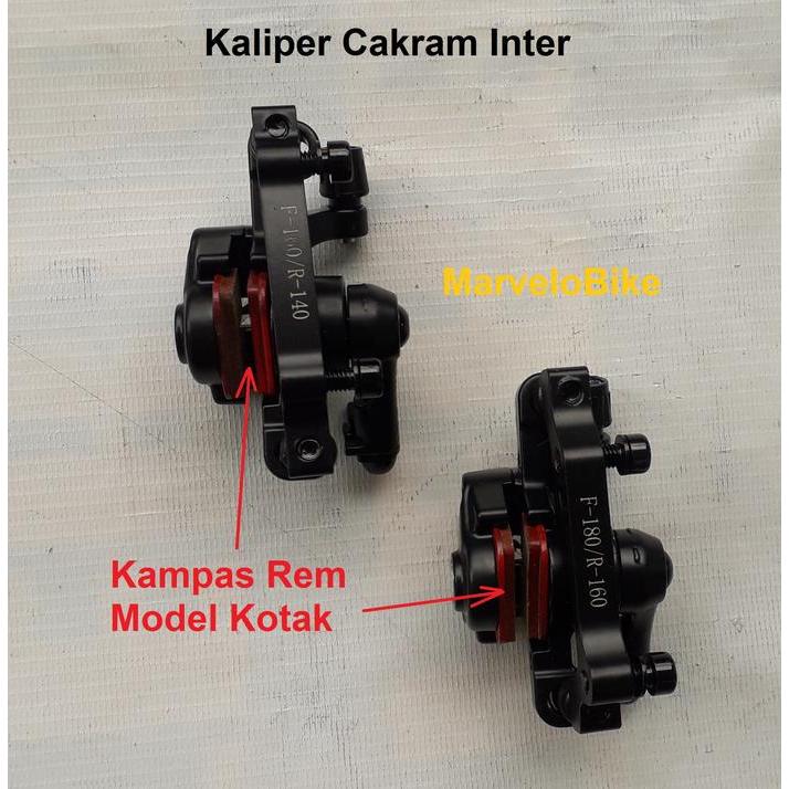 Kaliper Sepeda Kepala Cakram Sepeda Rem Cakram Sepeda Inter