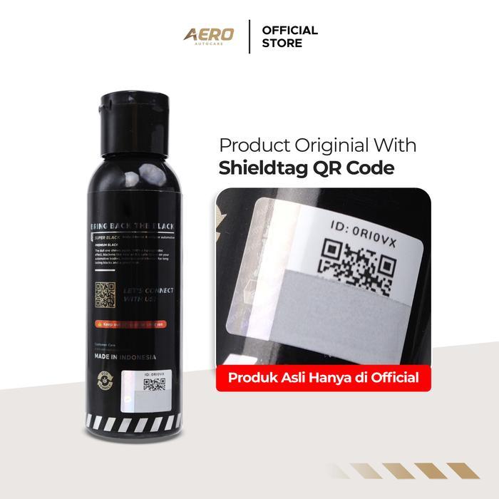 Best Seller Aero Black Penghitam Kendaraan Permanen - 30Ml, 60Ml, 100Ml Car Paint Original