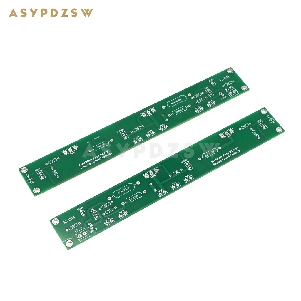 1 Pair Stereo FirstWatt PASS PCF F7 Positive current Feedback Class A power amplifier bare PCB
