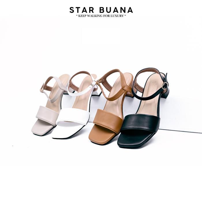 Donatello - Leila Hak 5 Cm Big Size Sandal Heels Wanita Tali