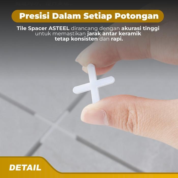 N3W Spacer 1.5MM / Tile Spacer / Cross / Spacer Keramik / Spacer Granit / Nat Keramik / Nat Granit /