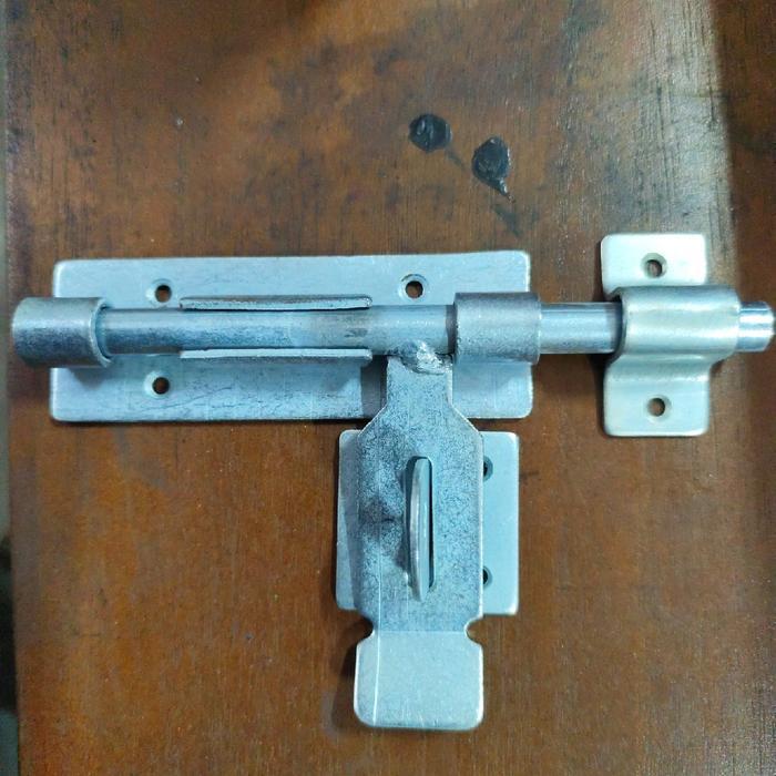 N3W grendel slot BESAR gembok pintu kayu dan besi