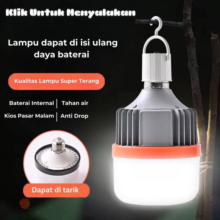 PROMO Lampu Emergency LED USB 5V LAMPU 80W/100W EMERGENCY MAGIC / LAMPU TENDA / LAMPU PENERANGAN