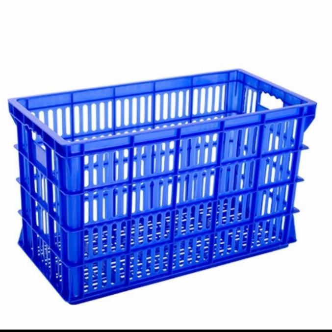 ken 60x30x35 Keranjang Industri Green Leaf 2217 L Box Container Piring