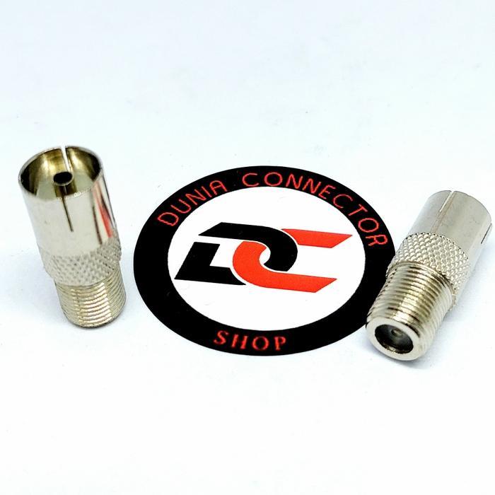 KONEKTOR F FEMALE TO TV FEMALE STANDAR QUALITY