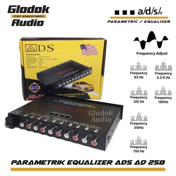 Parametrik Ads Ad 258 Graphic Equalizer Priem