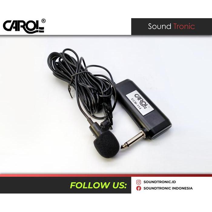 Microfon Imam Masjid Carol Mic Jepit Kabel Clip On