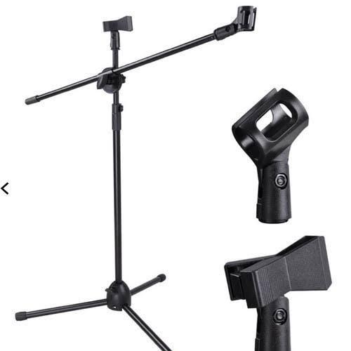 Stand Mic Pendek Kaki 3 - Stand Mic Meja Dan Stand Mic Lantai