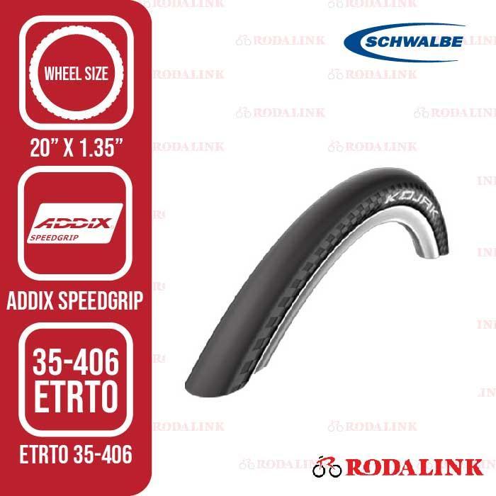 Schwalbe Ban Sepeda Kojak 20X1.35