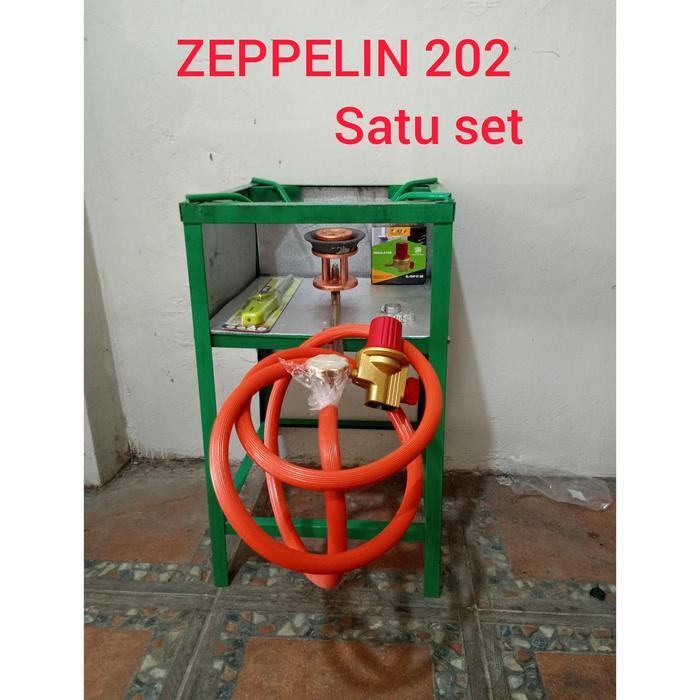 ZEPPELIN satu set kompor mawar 203