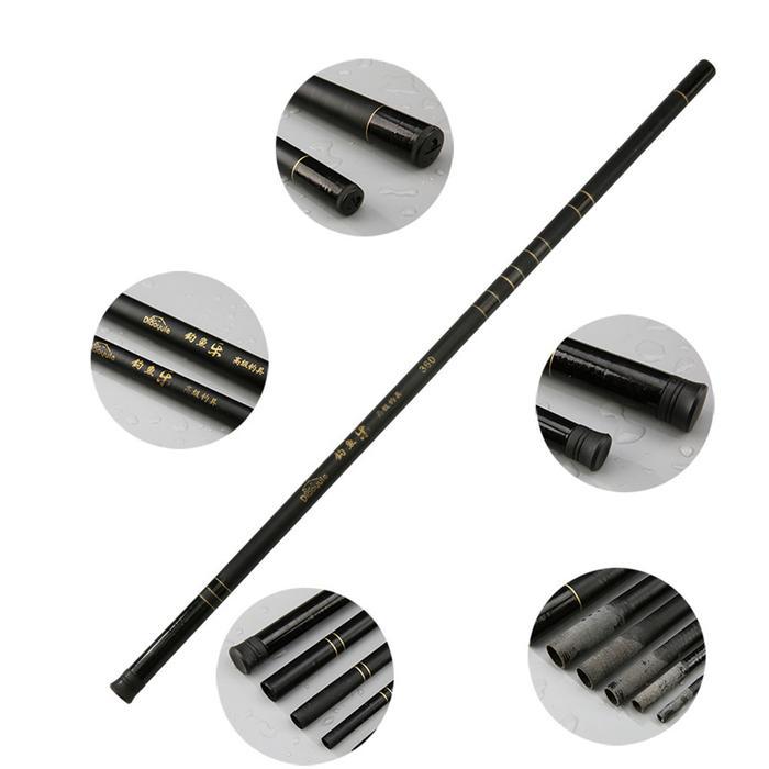 Joran Pancing tongkat pancing stik pancing Pole Tegek Fiberglass Fishing Rod 2.4M 3.6M