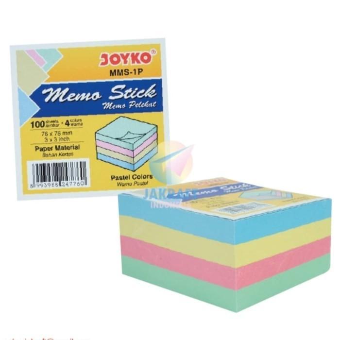 STICK MEMO NOTES PASTEL JOYKO MMS 1 P ( ADA LEM )