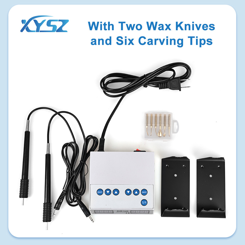 New Dental Electric Wax Waxer Carver Contains Double Carving Pen Carving Wax Knife Dental Electric