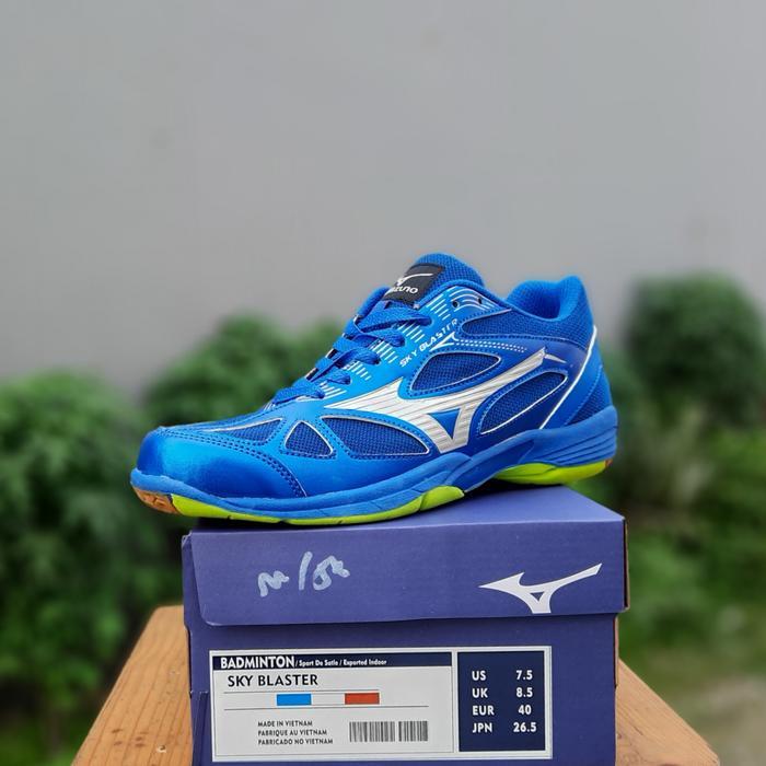 SIAPKIRIM SEPATU BADMINTON MIZUNO SEPATU MIZUNO VOLI KARET MENTAH SEPATU MIZUNO VOLLY SKY BLASTER