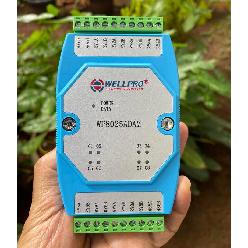 Wp8025Adam - Relay Output Module / Rs485 Modbus Rtu