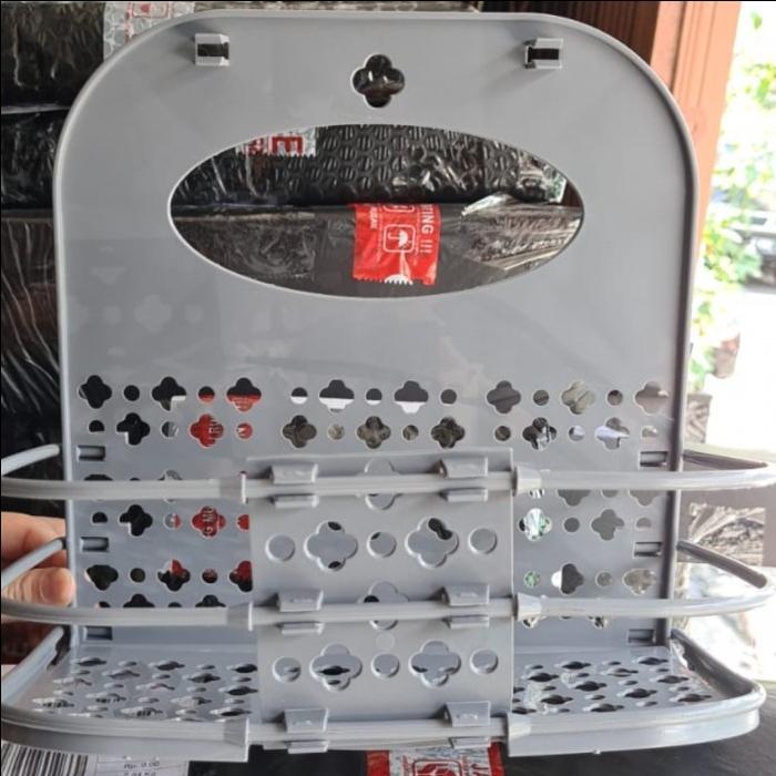 Keranjang Baju Laundry Lipat Pakaian Kotor Gantung Mesin Cuci Dinding