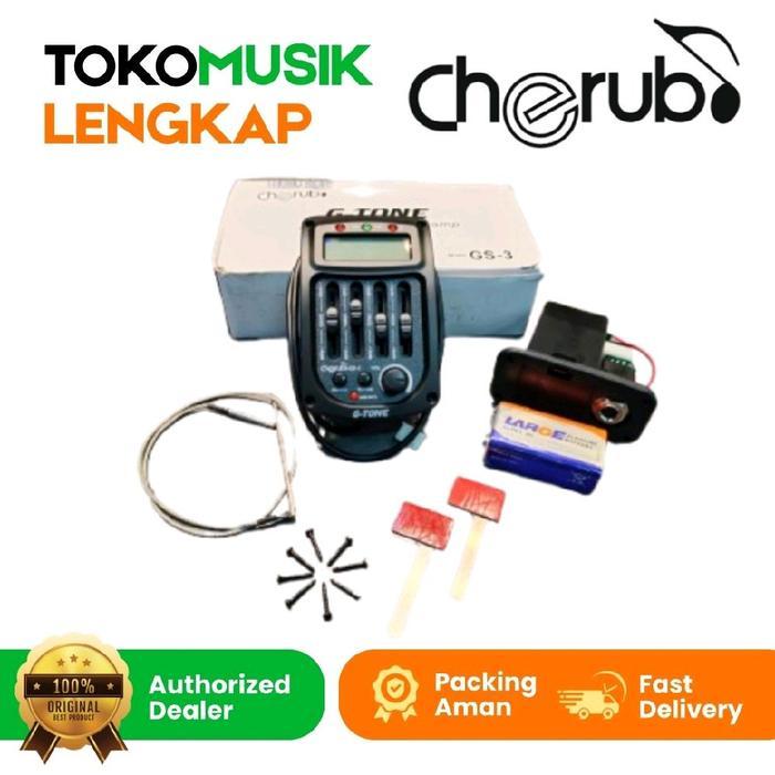 SALE Acoustic Guitar Preamp Gitar Akustik G Tone GTone CHERUB GS3 GS 3 TERMURAH