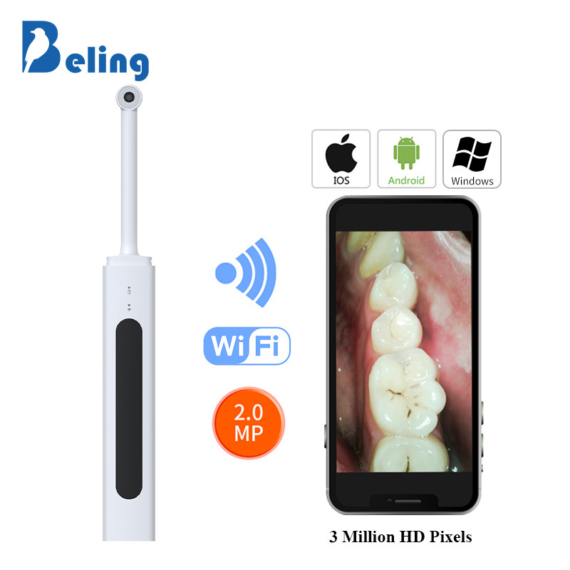 Beling Dental Camera 3 Million Pixels Wifi Endoscope Intraoral Oral Inspection Camera Endoscope For 