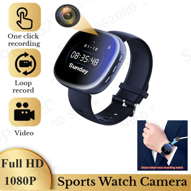 1080P Mini Camera Smart Video Voice Recording Watch HD Noise Reduce Recorder Pen Micro Secret Camcor