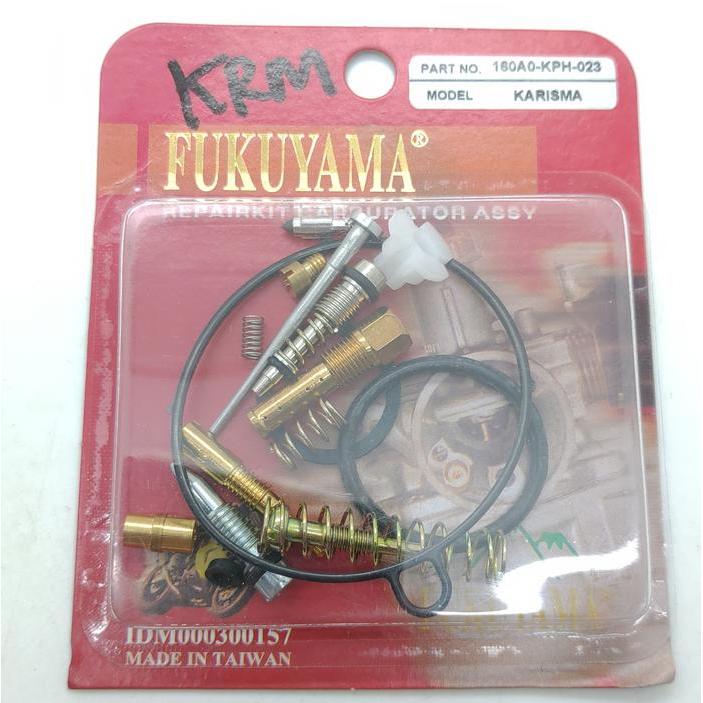 REPAIRKIT KARBURATOR KARISMA SUPRA X 125 KOMPLIT FUKUYAMA HIGH QUALIT