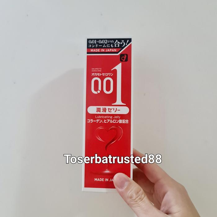 Bazzar Komp Pelumas Lubricant Okamoto 001 002 0.01 Kondom Original Jepang 50Gr
