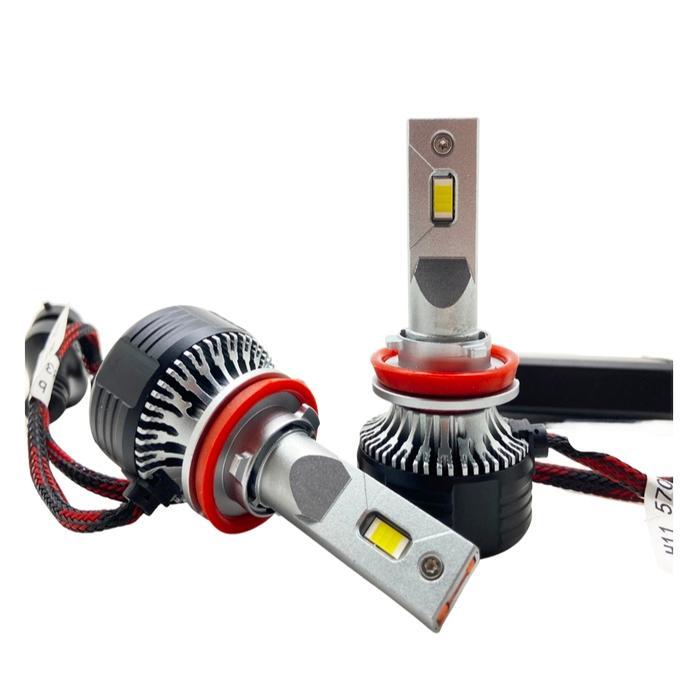 Bebas Ongkir Bohlam Lampu LED Mobil Autovision Carbon LX H11 63 Watt Headlight