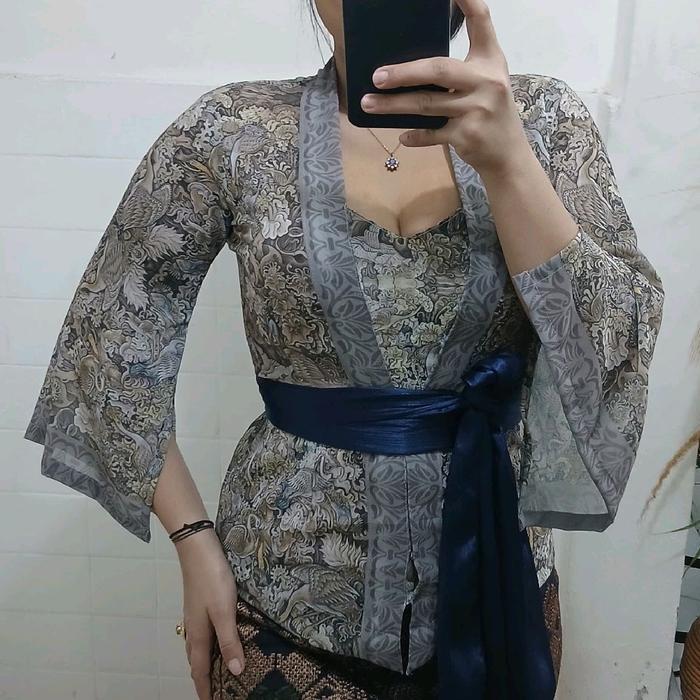 Kebaya Jadi Sifon Creft Lukisan