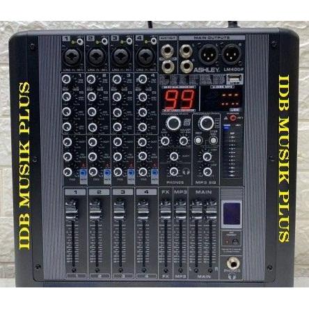 Power Mixer 4 Channel Ashley Lm400P Lm 400P Original Ashley