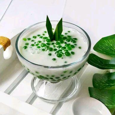 "New" Sagu mutiara Hijau 1kg/Pacar cina/Sekoteng pacar cina,biji delima mutiara sagu