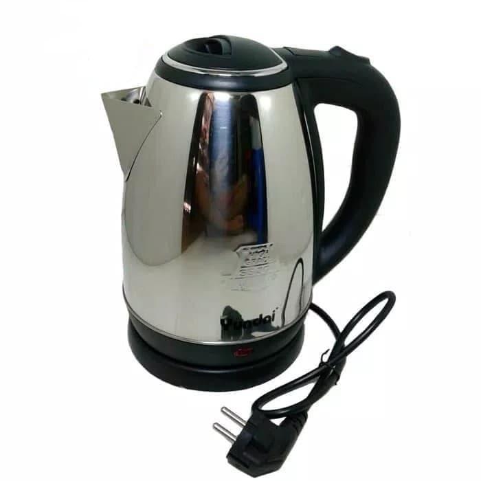 Teko Listrik Yundai 1.8 Liter Ketel Pemanas Air Stainless Steel 350W