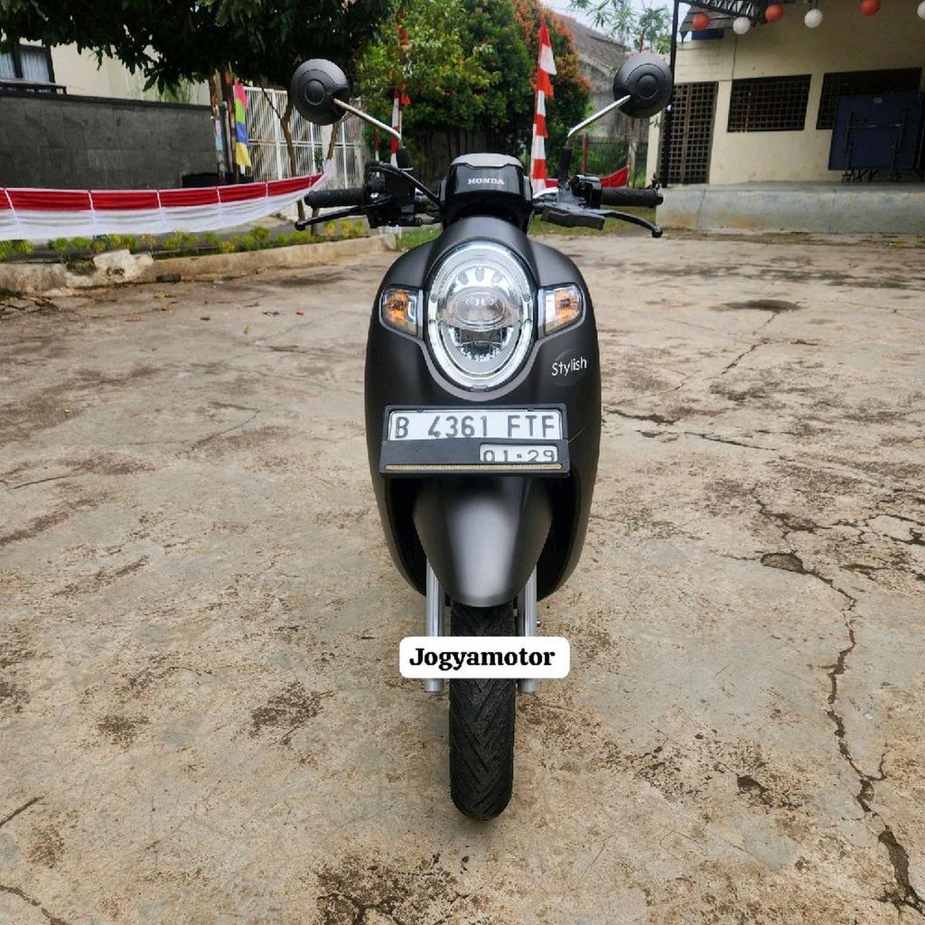 Honda Scoopy Stylish Tahun 2018 motor bekas berkualitas Jogyamotor