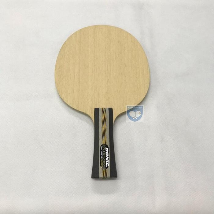 READY Bat tenis meja Donic Original carbon plus rubber set bintik serang