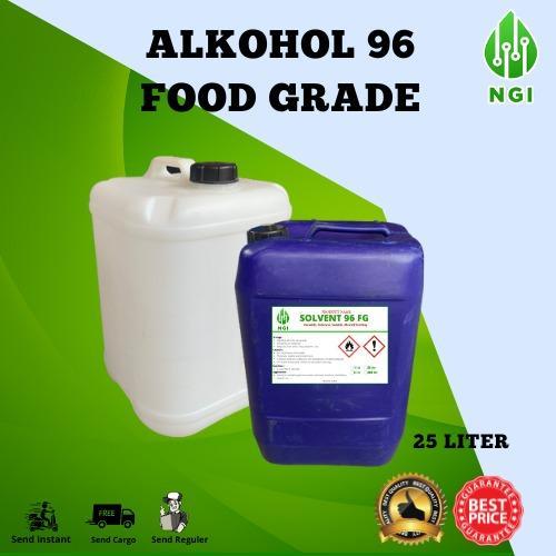 ALKOHOL 96% FOOD GRADE 25 LITER