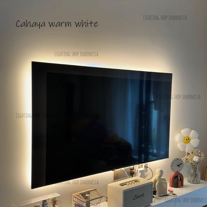 LAMPU STRIP NEON FLEX 1ROLL 50METER NEON FLEX LED NEONFLEX WARM WHITE BULE ICE UNGU PINK MERAH BIRU