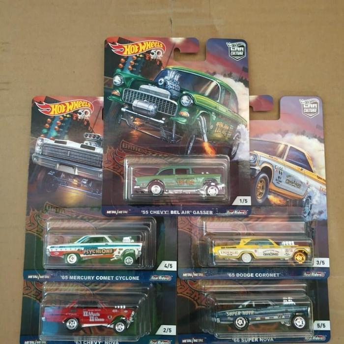 HOT WHEELS DRAGSTRIP DEMONS CAR CULTURE HOTWHEELS GASSER MUSCLE