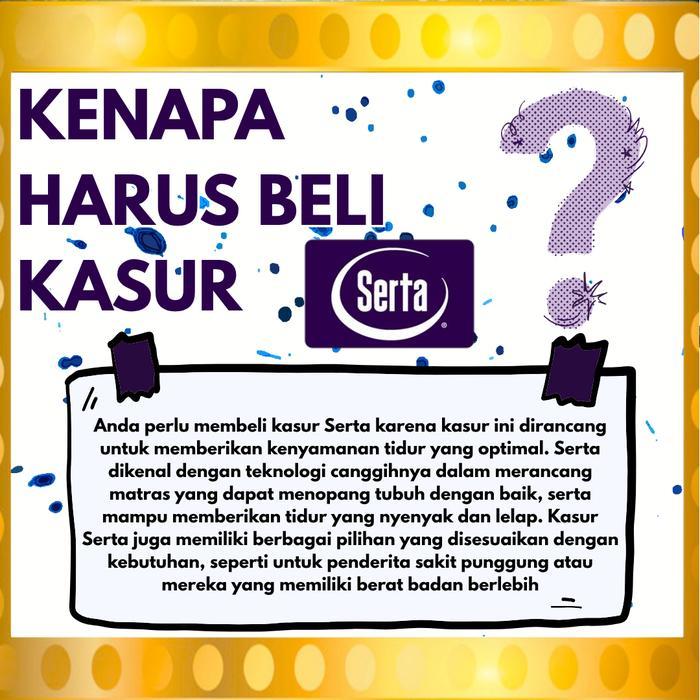 SERTA SpringBed iPOSTURE (FULL SET ) 160 180 200 100 120