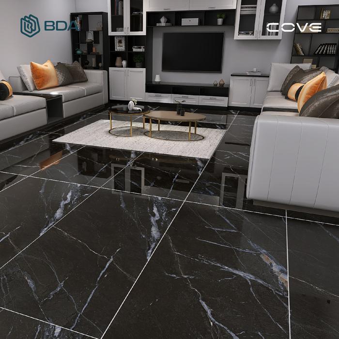 BDA Granite Tile Granite 90x180 keramik lantai keramik dinding big slab black spinel onyx