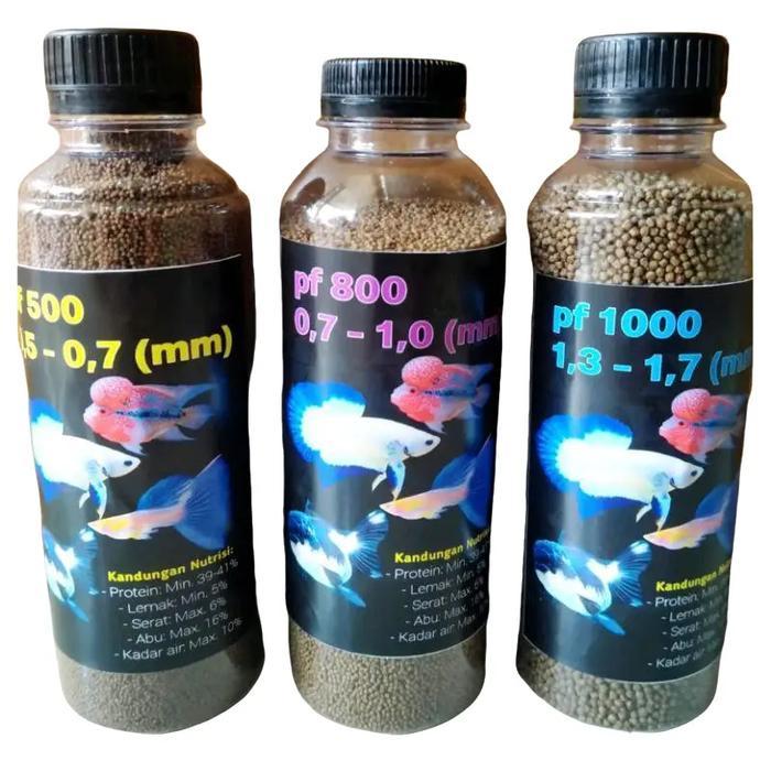 PF500 PELLET pakan ikan hias anakan koi koki lele