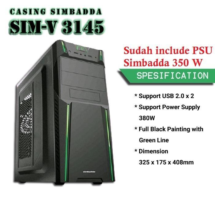 Casing pc cpu simbadda simbada sim V
