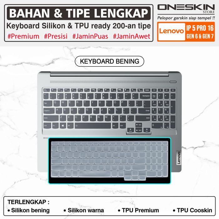 Pelindung Keyboard Protector Lenovo IdeaPad Slim 5 5i Pro-16 16ARH7