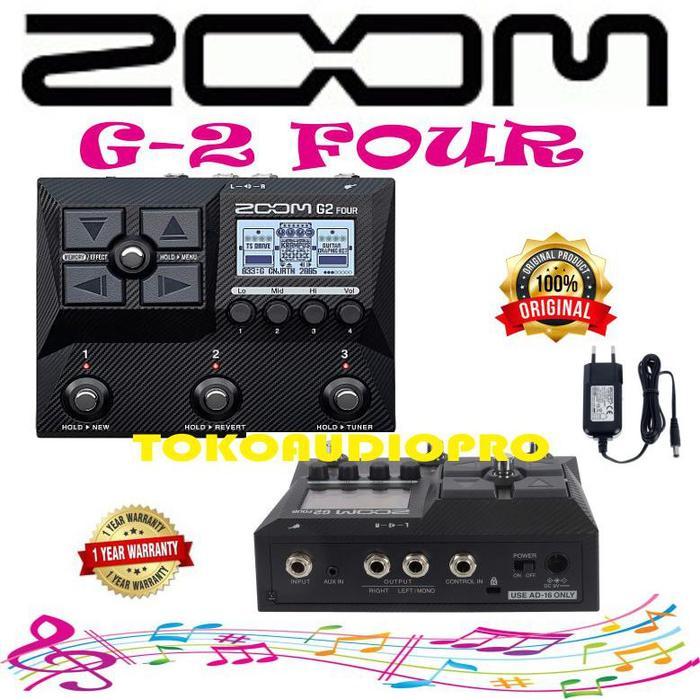 Zoom G2 Four Multi Effects Processor Pedal Zoom G-2 Co