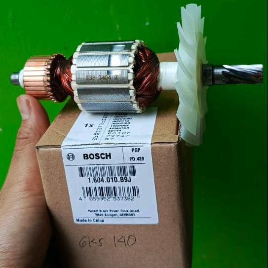 Angker Armature Bosch Gks 140 For Mesin Serkel Circular Saw Original