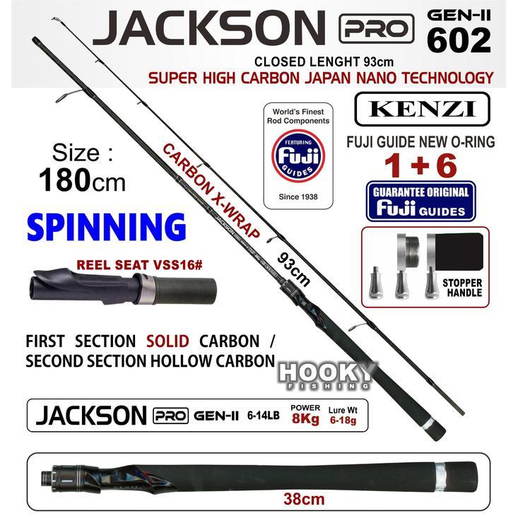 Joran Kenzi Jackson Spin Pro 602 Gen II 180 Cm Terjamin