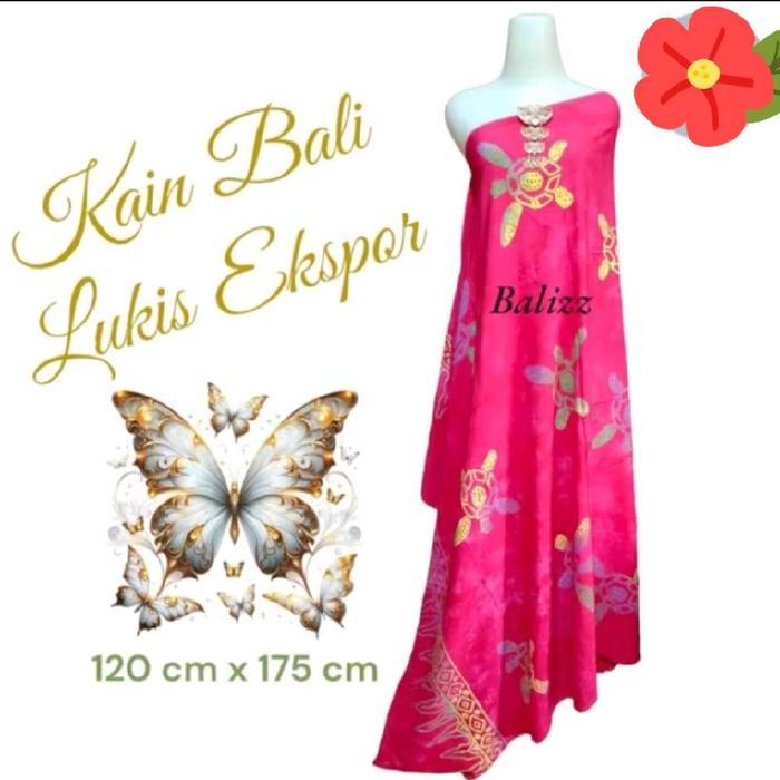 Kain pantai kain bali motif tie dye ukuran jumbo 120x195 - 200 Cm syal selendang hiasan