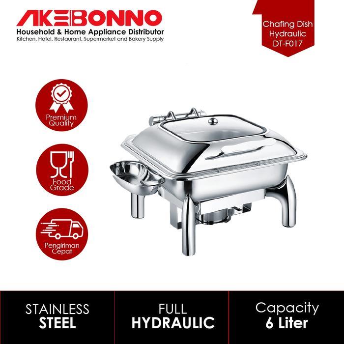 Akebonno - Chafing Dish/Wadah/Tempat Prasmanan Penghangat Makanan Jumbo Multifungsi Stainless Steel