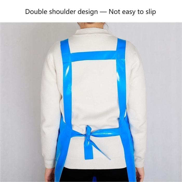 Celemek Uniseks Anti Air Dan Minyak Celemek Waterproof Celemek Panjang Anti Air Celemek TPU