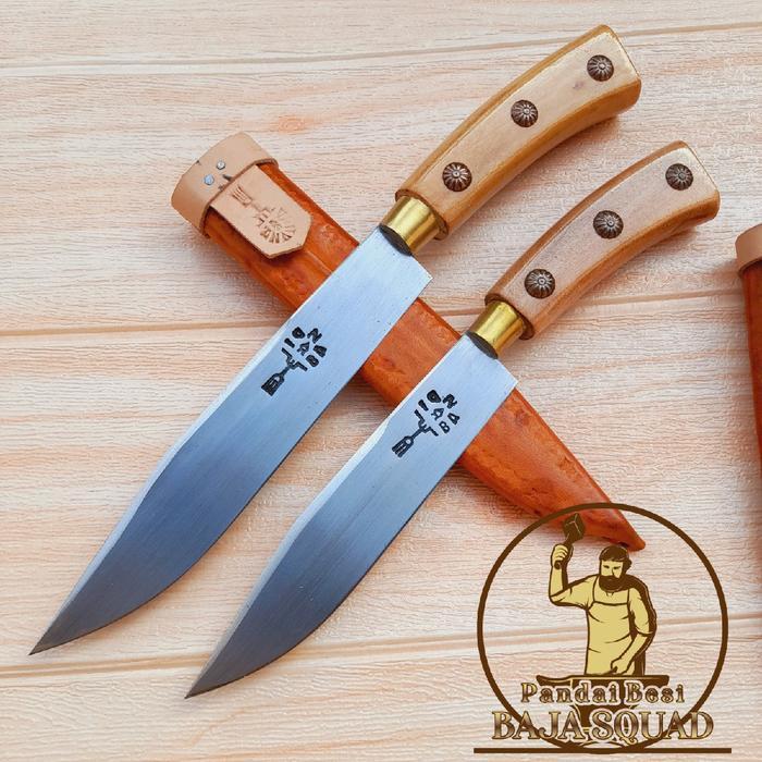 Pisau dapur Cap Garpu BANDI bahan Baja Bearing