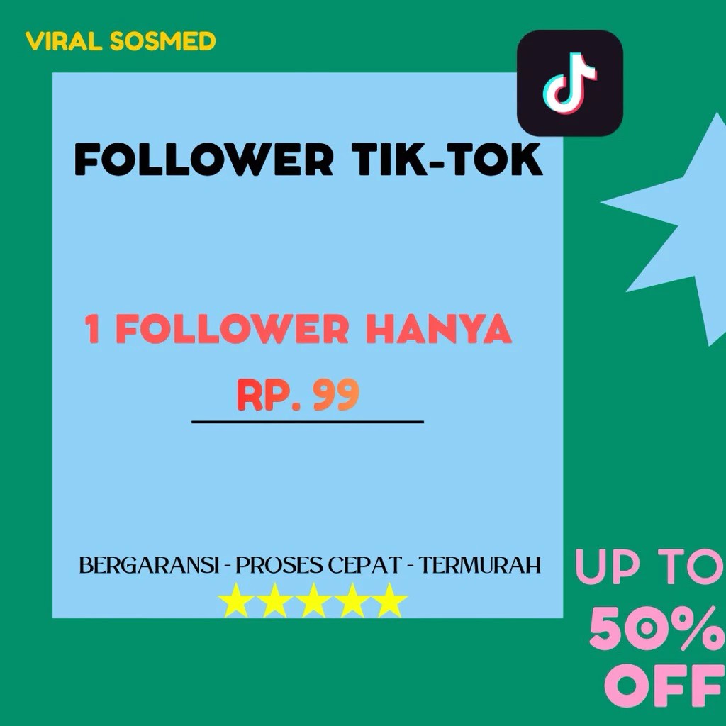 JASA TAMBAH FOLLOWERS TIKTOK