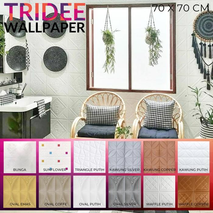 Wallpaper Foam 3D Motif BatikTRIDEE BATIK